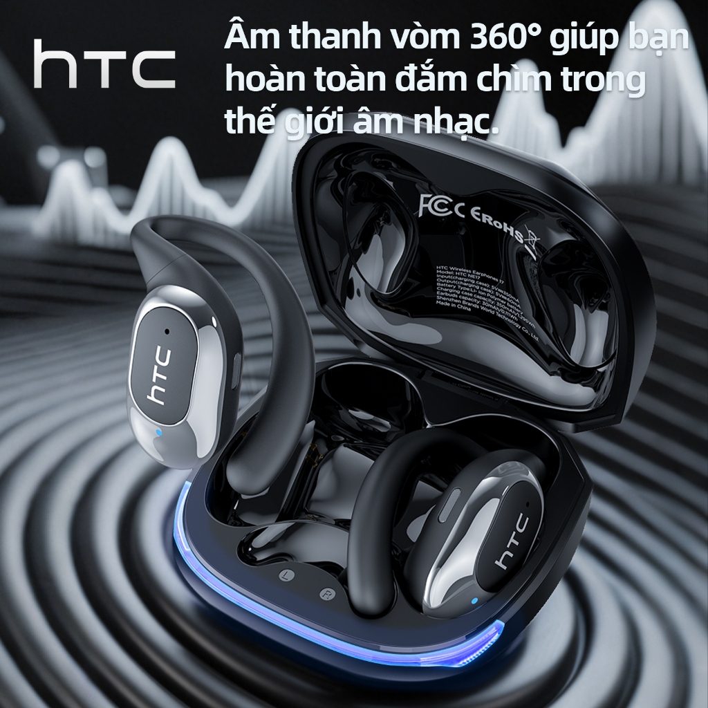 HTC NE17 Tai Nghe Phiên Dịch tai nghe bluetooth 6.0 Tai nghe TWS  Điều khiển cảm ứng Tuổi thọ pin dài HD Voice có Mic | BigBuy360 - bigbuy360.vn