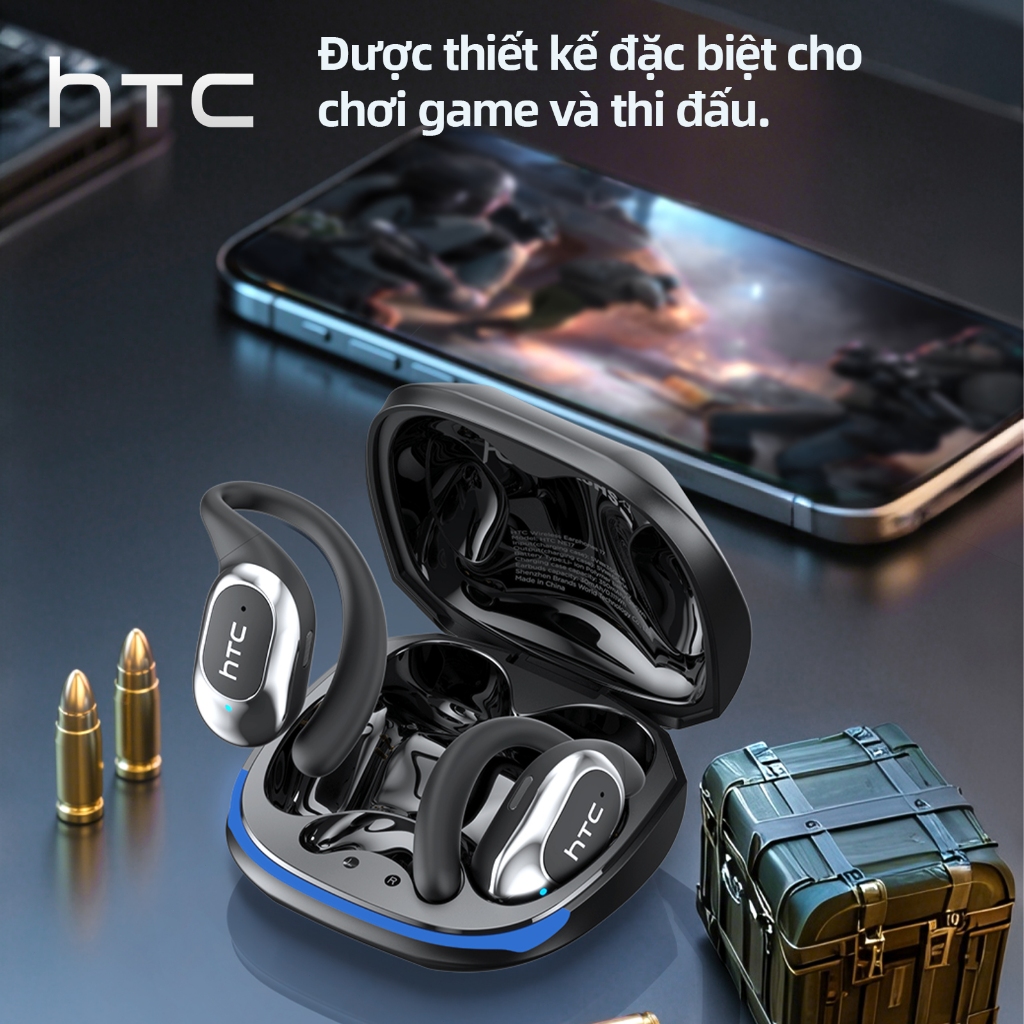 HTC NE17 Tai Nghe Phiên Dịch tai nghe bluetooth 6.0 Tai nghe TWS  Điều khiển cảm ứng Tuổi thọ pin dài HD Voice có Mic | BigBuy360 - bigbuy360.vn