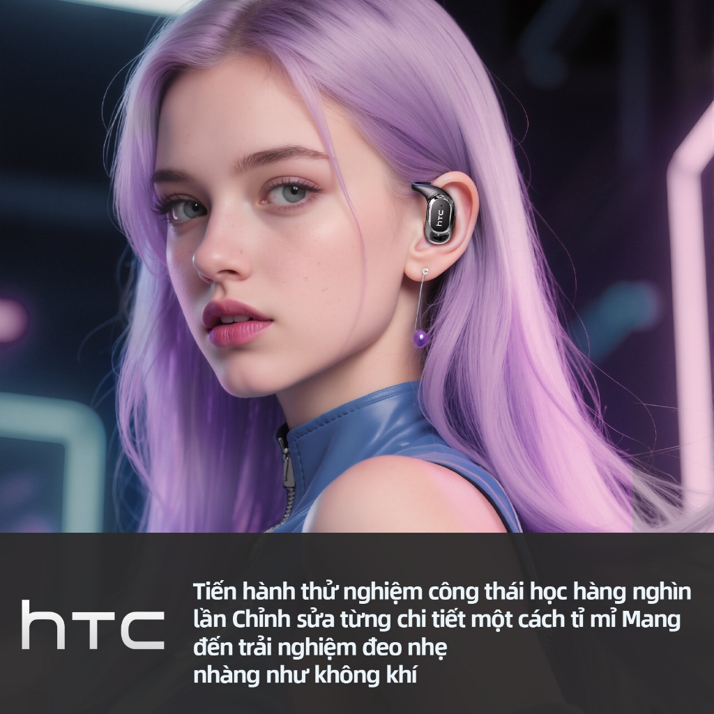 HTC NE17 Tai Nghe Phiên Dịch tai nghe bluetooth 6.0 Tai nghe TWS  Điều khiển cảm ứng Tuổi thọ pin dài HD Voice có Mic | BigBuy360 - bigbuy360.vn