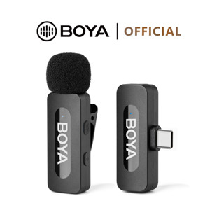 BOYA BY-V1/V10 micro không dây cài áo mic thu âm lọc tiếng ồn Ghi lại vlog livestream
