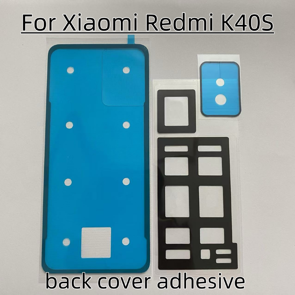 Dành Cho Xiaomi redmi k40s Miếng Dán Phía Sau Ốp điện thoại Dính Nhà Ở Pin Bao Keo Băng redmi k40s T