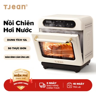  TJean Nồi chiên hơi nước không dầu 12L steam oven lò nướng Nồi Hấp Điện đa chế độ nấu cài sẵn 