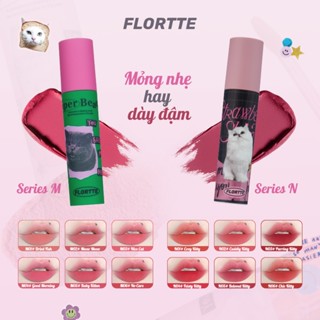Son Môi Kem Lì FLORTTE I Am Super Beauty Series (21 Màu) 2.3g FLORTTE Official Store