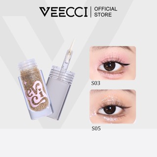 VEECCI Phấn Mắt Kết Cấu Dạng Lỏng Đèn Flash Tốt Mờ Khô Nhanh Bền Vững Chống Nước 2.5g