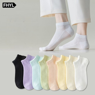 【Hà Nội  FHYL Vớ Lưới Cổ Ngắn Thoáng Khí Thấm Hút Mồ Hôi Năng Động Cho Nữ