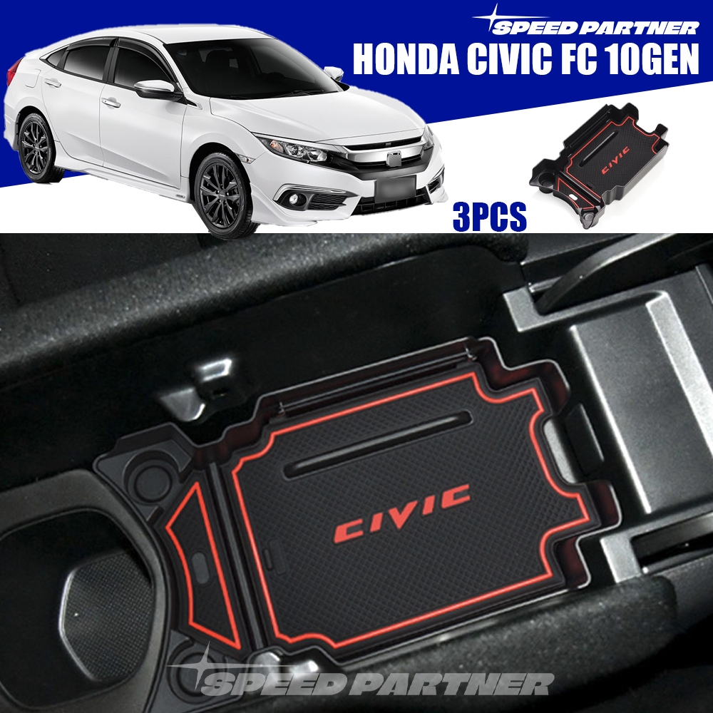 Hộp đựng tay vịn Honda Civic (2016-2022) dành cho phụ kiện xe hơi civic fc gen10