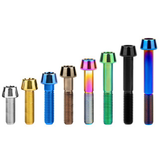 Wanyifa Titan Bolt GR5 M8x15 / 20 / 25 / 30-70mm Cone Allen cho kẹp / giảm xóc sốc / nĩa Vespa / Nmax / Xmax / PCX