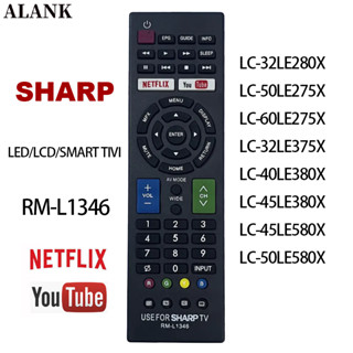  ALANK ĐIỀU KHIỂN TIVI SHARP SMART RM-L1346 