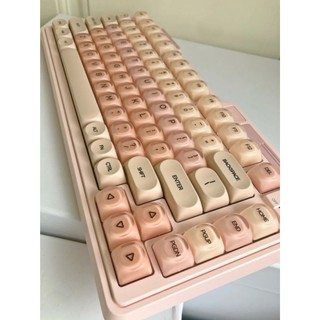 Womier HOT Foundation Trong suốt Matte PBT + PC Keycaps Set cho Cherry Gateron MX Switch Bàn phím chơi game cơ học