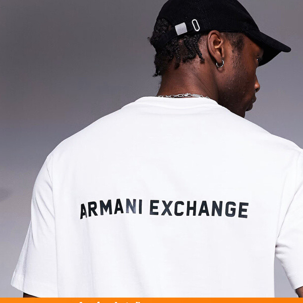 Áo thun nam ngắn tay đơn giản Armani Exchange AX Armani XM000588 AF12308
