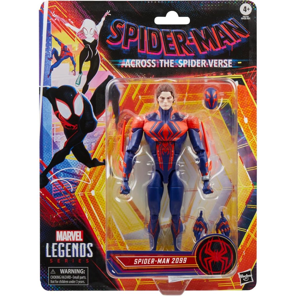Marvel Legends Series Spider-Man 2099, Spider-Man: Across The Spider-Verse Collectible 6 Inch Nhân V