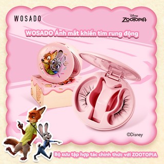 Wosado mi nam châm  Bộ sưu tập hợp tác chính thức với ZOOTOPIA  hàng mi giả từ tính 3D có thể tái sử dụng tự nhiên 