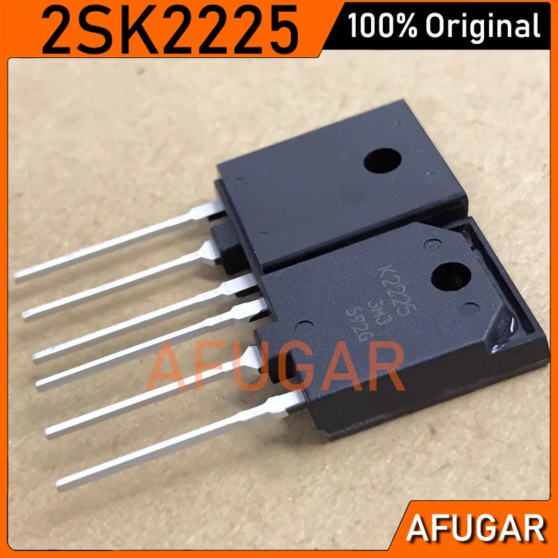 2 Chiếc 2SK2225 K2225 TO-3P Bóng bán dẫn hiệu ứng trường 1500V2A Chính hãng mới