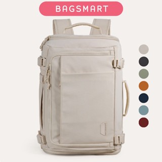 BAGSMART Ba lô du lịch 28-38L Ba lô đựng máy tính xách tay 15,6 inch có thể mở rộng Ba lô chống nước Túi Duffel để đi du lịch, đi làm, đi học Unisex
