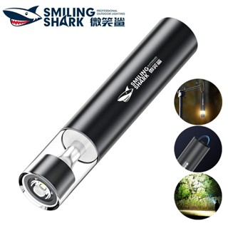 SmilingShark SD5373 Đèn pin siêu sáng Nhỏ Ánh sáng xung quanh với thiết kế móc ẩn 7 chế độ Type-C sạc lại Không thấm nước di động và nhẹ để đi bộ cắm trại