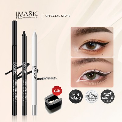Imagic 3 Màu Chống Thấm Nước Lâu Dài Bút Kẻ Mắt Trang Điểm Mắt Mỹ Phẩm Đen / Trắng / Màu Khỏa Thân