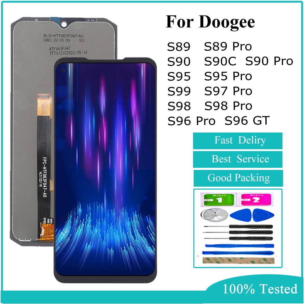 LCD Cho Doogee S89 Pro S90 S90C S90 Pro S95 S95 Pro S96 Pro S96 GT S97 Pro S98 S98 Pro s99 Màn Hình 
