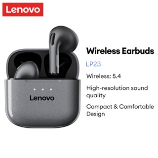 Tai nghe Bluetooth Lenovo LP23 Tai nghe không dây Âm nhạc chơi game Chế độ kép có Mic BT5.4