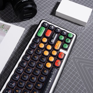 Womier Tròn Pudding MOG Profile Keycaps 125 Phím Nhuộm-Sublimation Keycap cho 100% 75% 65% 60% Cherry Mx Bàn Phím Cơ