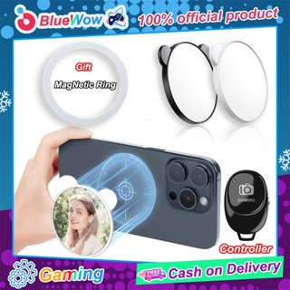 BlueWow Đa Năng Từ Selfie Gương Cho Điện Thoại Lưng Camera Selfie Gương Cho iP 15 / 14 / 13 / 12 Điện Thoại Thông Minh Android Video Selfie Vlog