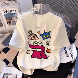 [Hàng có sẵn x 2 ngày về] Áo thun Cotton nguyên chất dáng rộng NASA Mỹ hợp thời trang nam nữ ấm áp Anime tay ngắn