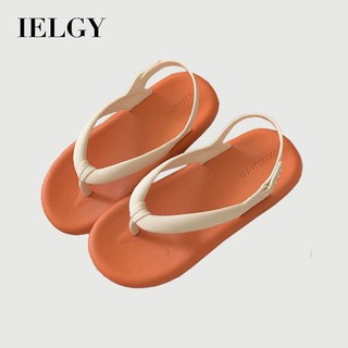 IELGY Xăng đan đi biển nghỉ mát thường ngày mùa hè dành cho nữDép xỏ ngón đơn giản