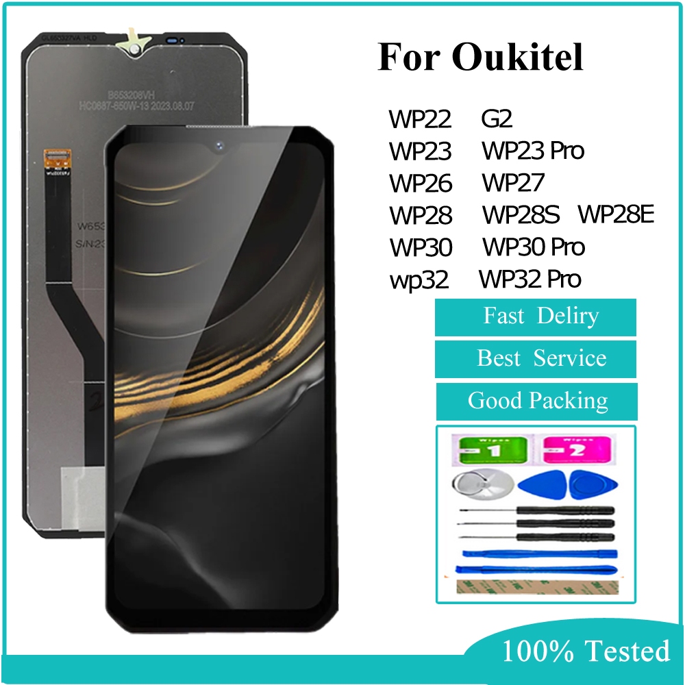 LCD Cho Oukitel WP22 WP23 WP23 Pro WP26 WP27 WP28 WP28E WP28S WP30 Pro WP32 WP32 Pro G2 G5 Màn Hình 