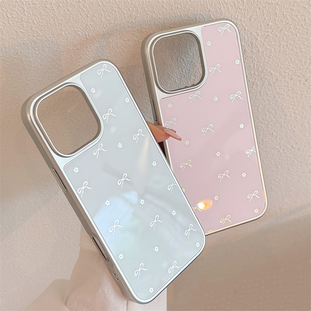 Dành Cho iphone case 16 Pro Max 15 Pro Max 14 Pro Max 13 Pro Max Foundation make-up knots ốp Điện Th