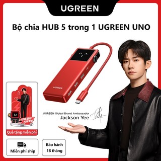 【Jackson Yee's Pick】HUB Robot 5 trong 1 Ugreen 4K @ 60Hz 10Gbps