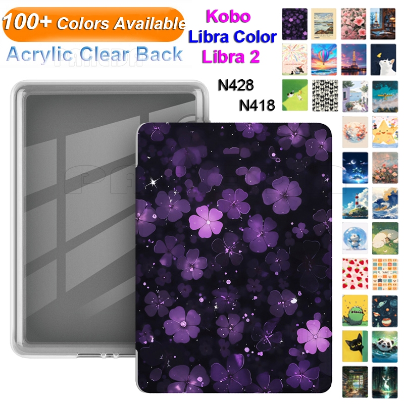 Dành Cho Kobo Libra Color 2024 N428 7.0 "Kobo Libra 2 2021 N418 E-Book Reader Case Acrylic Clear Bac