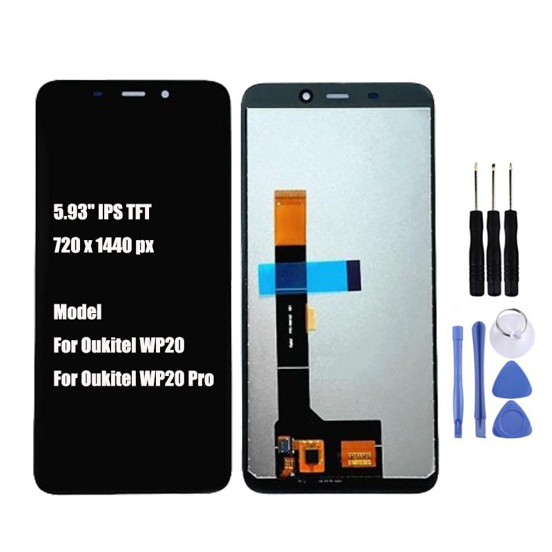 Oukitel WP20 WP20 Pro WP21 WP21 Ultra WP22 Màn hình LCD Bộ số hóa màn hình cảm ứng Thay thế