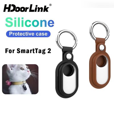 HdoorLink Cho SmartTag 2 Vỏ Bảo Vệ Di Động Cho Galaxy SmartTag2 Vỏ Chống Trầy Xước Chống Mất Vỏ Da