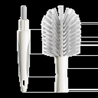 Tommee Tippee Closer To Nature Bàn chải bình sữa và núm vú 2 trong 1 (82896)