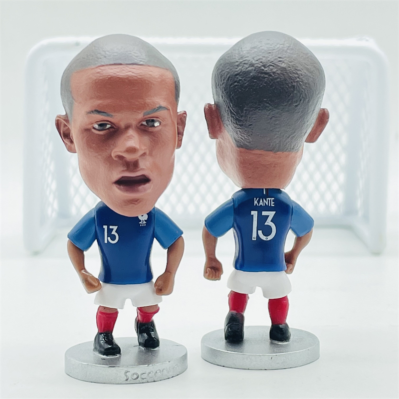 Cầu thủ bóng đá Soccerwe Pháp 13 # Kante Mbappe Dolls 2018 Cup