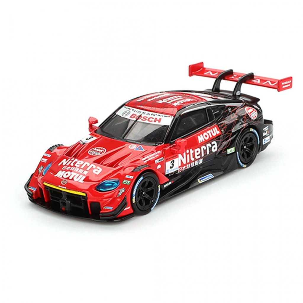 Mini GT MGT00765-BL 765 1 / 64 Nissan Z GT500 #3 Bao bì vỉ Niterra MOTUL Z NDDP RACING 2023 SUPER GT