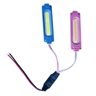 Đèn nhấp nháy xe máy Đèn flash ô tô Đèn LED trang trí Lưới tản nhiệt Đèn báo cảnh báo 6 COB LED nhấp nháy Đèn lái xe cho xe tải Trailer SUV 12V hoặc 24V (25 màu cho bạn chọn)