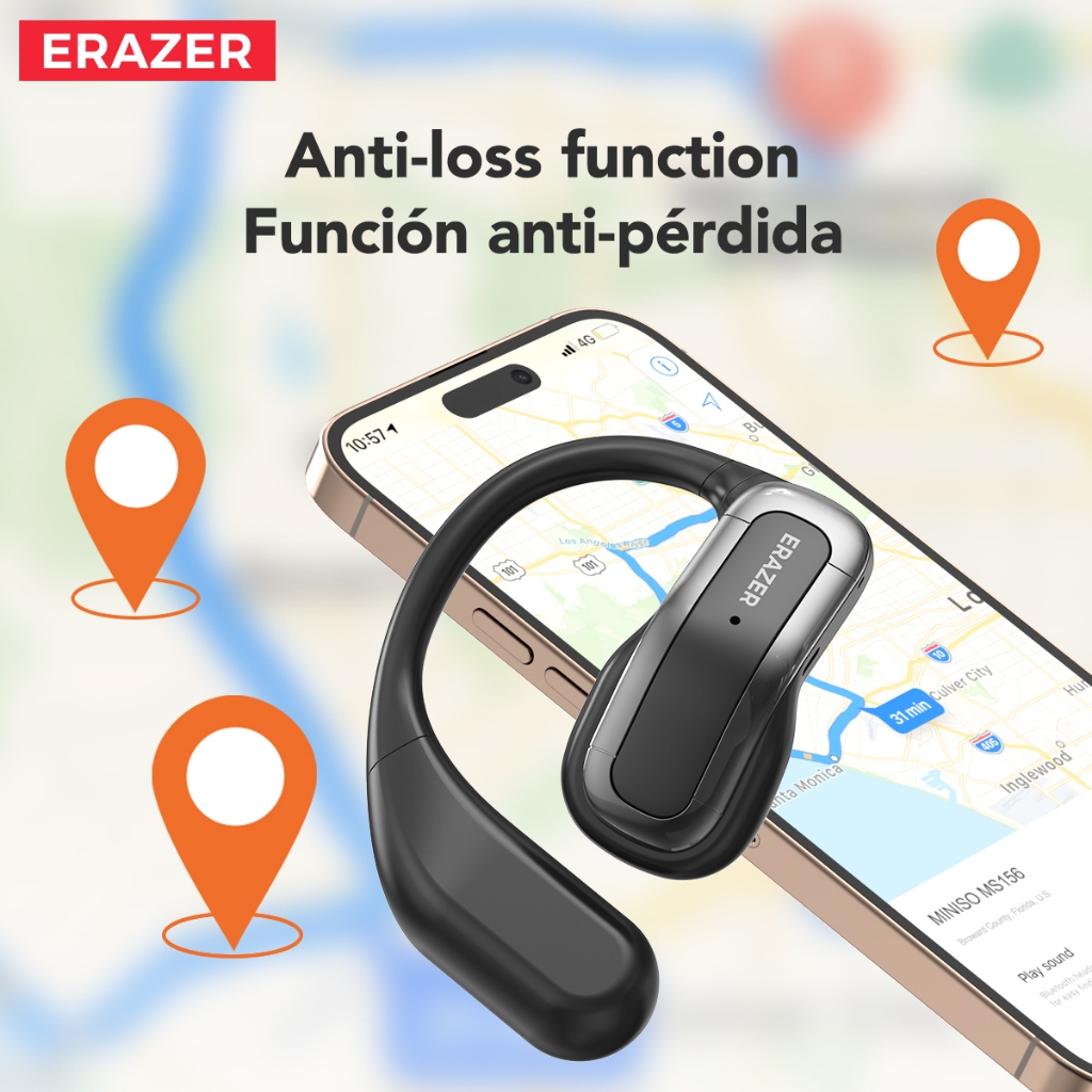 Tai nghe dịch thuật Lenovo ERAZER XP3 AI Tai nghe không dây LED Bluetooth 5.4 AI Tai nghe dịch thời gian thực IPX7 Tai nghe nhét tai chống nước Chất lượng âm thanh HIFI | BigBuy360 - bigbuy360.vn