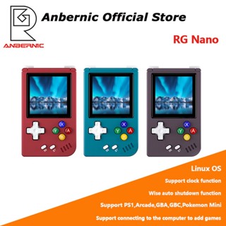  ANBERNIC RG Nano Mini Máy Chơi game Giả Lập 1.54inch 240 * 240 Móc Khóa DDR2 Hệ Thống Linux PS1 GBA Arcade Trò Chơi MP3 MP4 avi 1050 mAh 64G Thẻ TF Gameboy gamesir Quà Sinh Nhật 