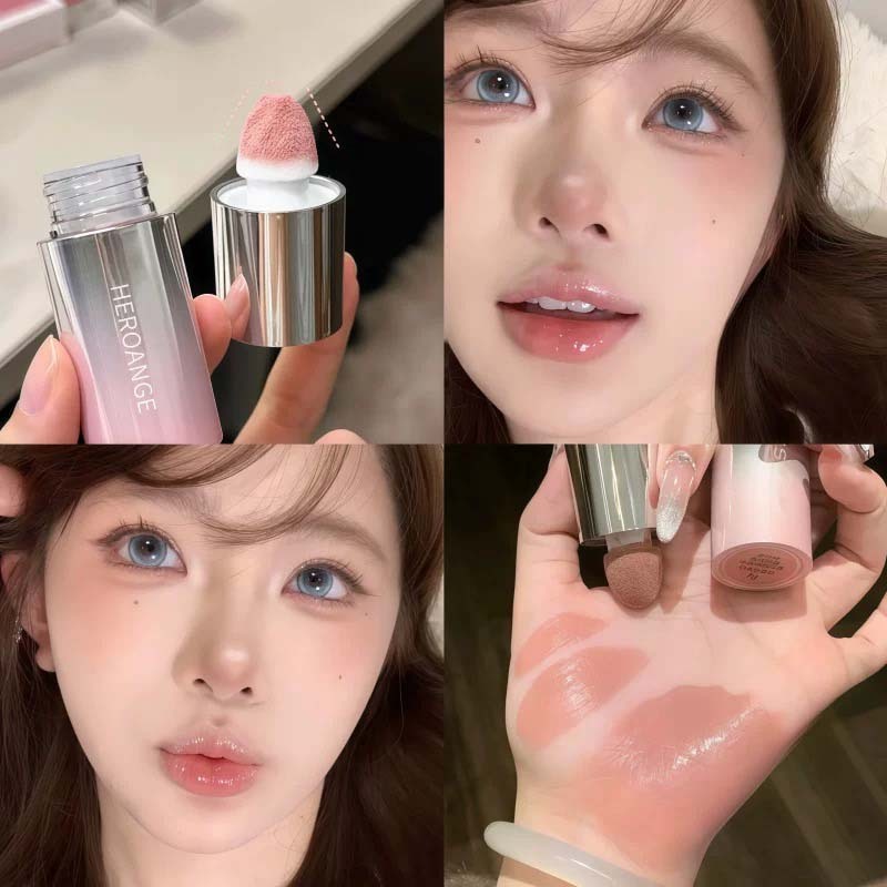 Phấn Má Hồng Dạng Kem Hai Đầu Màu Sắc Tự Nhiên Liquid Blush | BigBuy360 - bigbuy360.vn