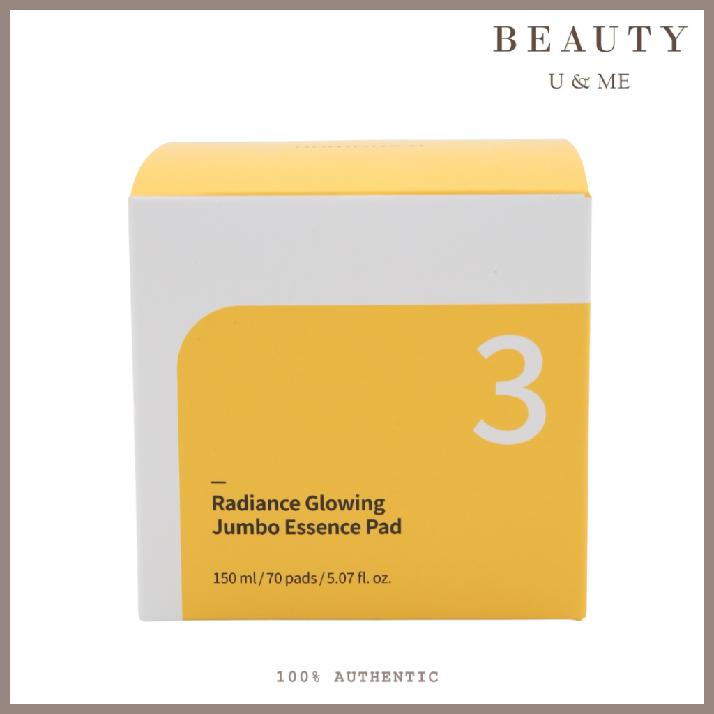 NUMBUZIN No.3 Radiance Glowing Jumbo Essence Pad 70 chiếc