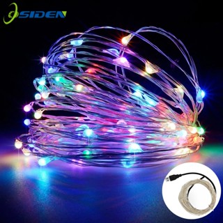 Đèn LED dây USB Osiden Licer 8 chế độ Làm mờ 5M / 10M / 20M Dây đồng Đèn cổ tích
