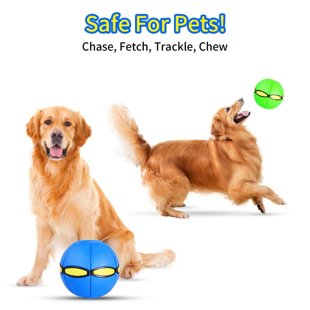 Đồ chơi thú cưng Bóng UFO cho chó, Đồ chơi cho chó UFO di động, Bóng UFO cho thú cưng, Bóng UFO với 