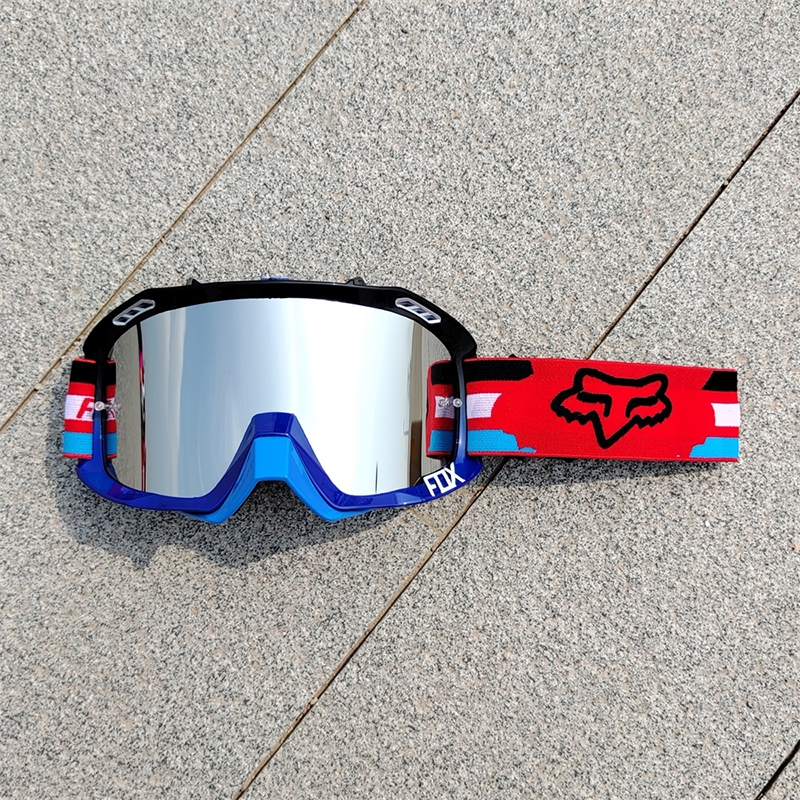 FOX Motocross Kính UV400 Kính Xe Máy MTB Mũ Bảo Hiểm Kính Nam Nữ Moto Địa Hình Thể Thao Sắc Thái goo