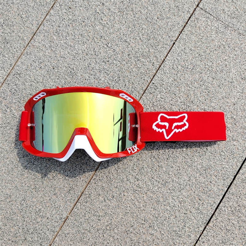 FOX Motocross Kính UV400 Kính Xe Máy MTB Mũ Bảo Hiểm Kính Nam Nữ Moto Địa Hình Thể Thao Sắc Thái goo