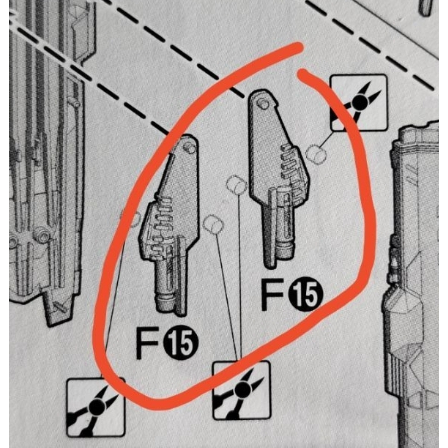 Phụ tùng thay thế đồ tể CB MG 39 1 / 100 Vidar IBO