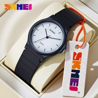 Đồng hồ thạch anh SKMEI 1419 chống nước phối dây đeo pu phong cách thể thao