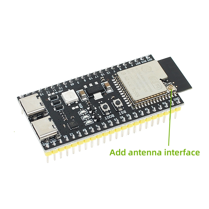 Bảng phát triển ESP32-S3 Mô-đun Wifi 2.4G cho Arduino ESP IDF ESP32-S3-WROOM-1 N16R8 44Pin Type-C 16