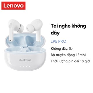 Tai nghe Bluetooth Lenovo LP5 Pro Âm thanh nổi HIFI Lên đến 18 giờ Tuổi thọ pin Tai nghe không dây Bluetooth 5.4