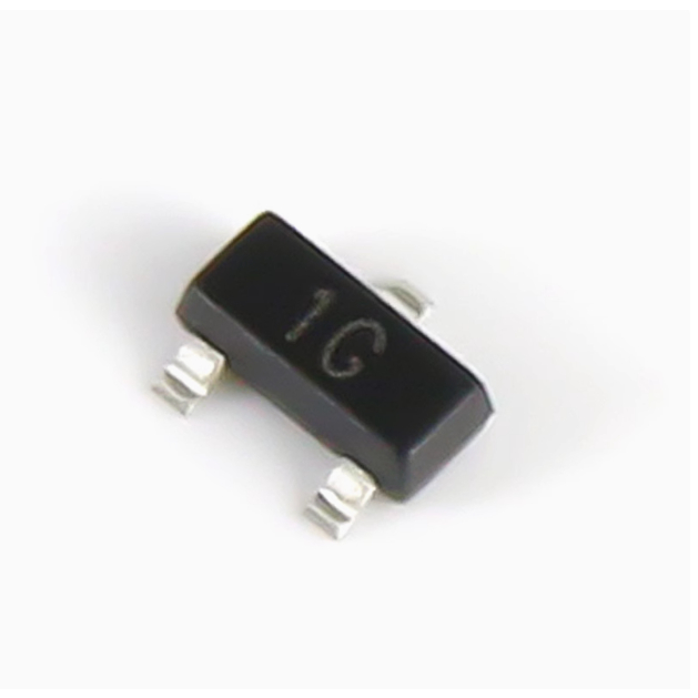 50 Chiếc BC847A BC847B BC847C In Màn Hình Lụa 1E / 1F / 1G SOT23 Miếng Dán Triode Transistor Thương 