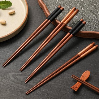 Đôi đũa gỗ đàn hương đỏ phong cách Nhật Bản
